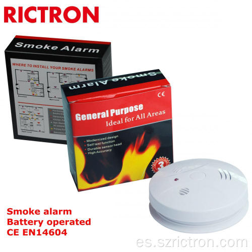 Alarma de incendio y detector de monóxido de carbono